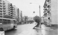 Перспектива от улицы Советской на север. Конец 1980-х годов