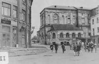 Перекресток с улицей Дрелевского. 1970-е годы