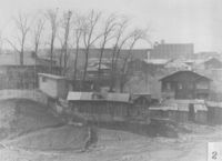 Квартал от ул. Ленина до ул. Свободы весной. 1950-е годы. 
