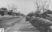 Перспектива от улицы К. Маркса на восток. 1960-е годы