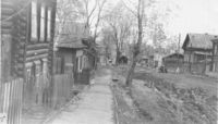 Перспектива от улицы Володарского на восток. 1950-е годы. Фото 2