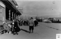 Здание автовокзала. 1950-е годы