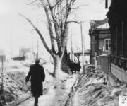 Квартал от ул. Ленина до ул. Большевиков. Левая сторона. 1970-е годы