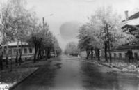 Перекресток с улицей М. Гвардии. 1970-е годы