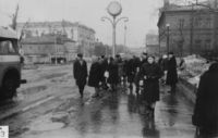 Перспектива от улицы МОПРа на север. 1960-е годы. 
