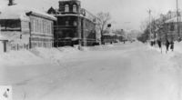 Перспектива от улицы Р. Люксембург на юг. 1960-е годы
