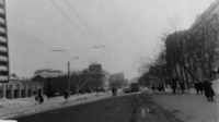 Перспектива от улицы Р. Люксембург на юг. 1980-е годы