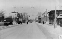 Перспектива от улицы МОПРа на север. 1960-е годы
